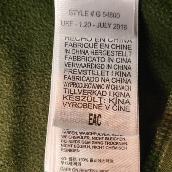 Marmot women's medium green pullover hoodie. * missing hoodie string, pictured* - Picture 5 of 12